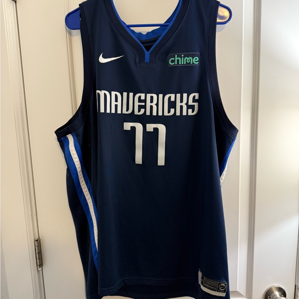 Nike Mavericks Navy Blue Jersey XXL